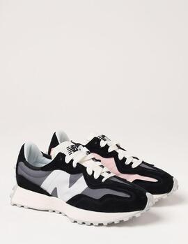 New Balance 327WEM en Negro y Rosa para Hombre