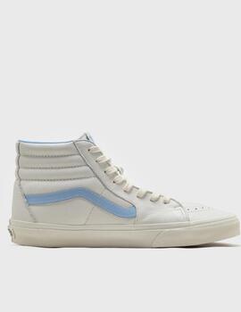 Botín Vans Sk8-Hi Vintage de Piel blanco para Chica