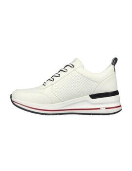 Zapatilla Skechers Billion 2-Side Lines en Blanco pra Mujer