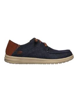 Zapatilla Skechers Melson-Planon en Marino para hombre