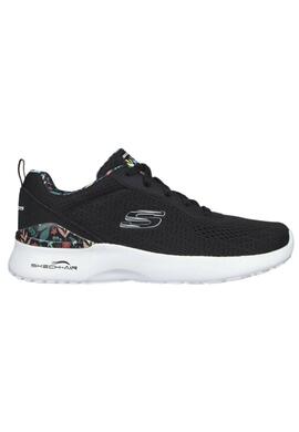 Zapatilla Skechers Dynamigh-Laid Out en Negro para Mujer