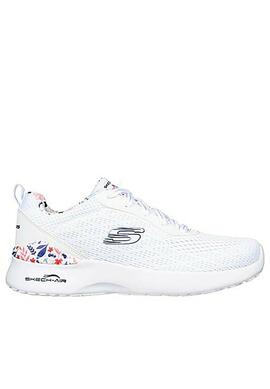 Zapatilla Skechers Dynamight-Laid Out en Blanco para Mujer