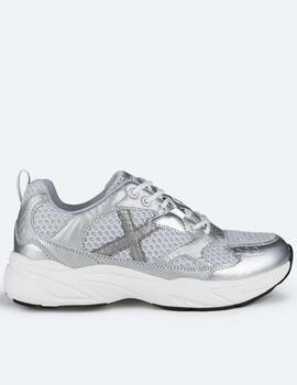 Zapatilla Munich Runar 09 en Plata para Mujer