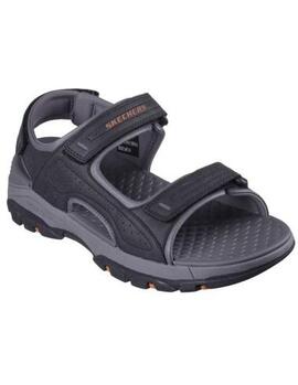 Sandalia Skechers Tresmen-Garo en Negro para Hombre