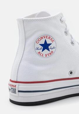 Botín Converse en Lona Blanca para Mujer