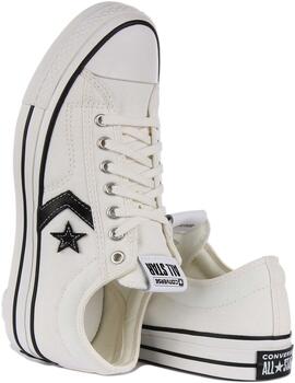 Zapatilla Converse Star Player 76 Ox en Blanco Lona