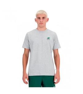 Camiseta New Balance Booksh en Gris para Hombre