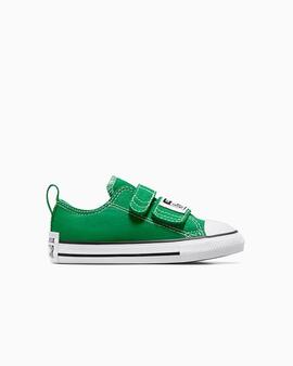 Zapatilla Converse Chuck Taylor Sketch Easy On Verde Bebes