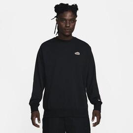 Sudadera Nike M Nsw Crw Ft Xam1 en Negro para Hombre