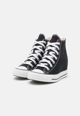 Botín Converse Chuck Taylor Ctas Wedge Hi Negro Mujer