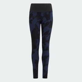 Legging Adidas Jg Fi AOP7 Le en Azul para Mujer