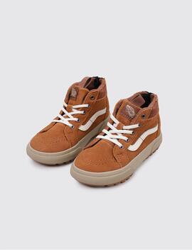 Mte Sk8 Hi en Ante Camel para Niños
