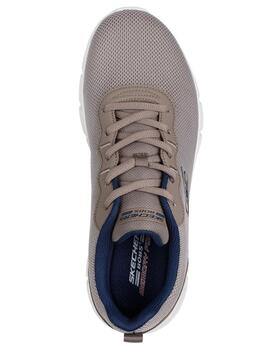 Zapatilla Skechers Bobs B Flex-Icy Edge en Taupe para Hombre