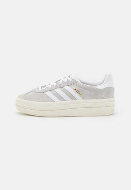 Zapatilla Adidas Gazelle Bold W en Gris para Mujer