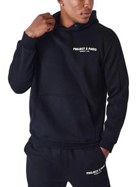 Sudadera Project x Paris Club de Socios en Negro para Hombre