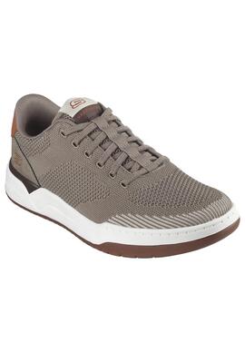 Zapatilla Skechers Corliss-Dorset en Marrón para Hombre