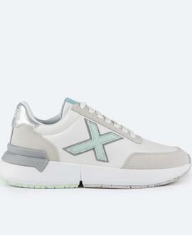 Zapatilla Munich Versus Wmn 93 en Plata para Mujer