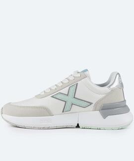 Zapatilla Munich Versus Wmn 93 en Plata para Mujer