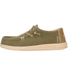 Zapatillas Hey Dude Wally Workwear en Verde para Hombre
