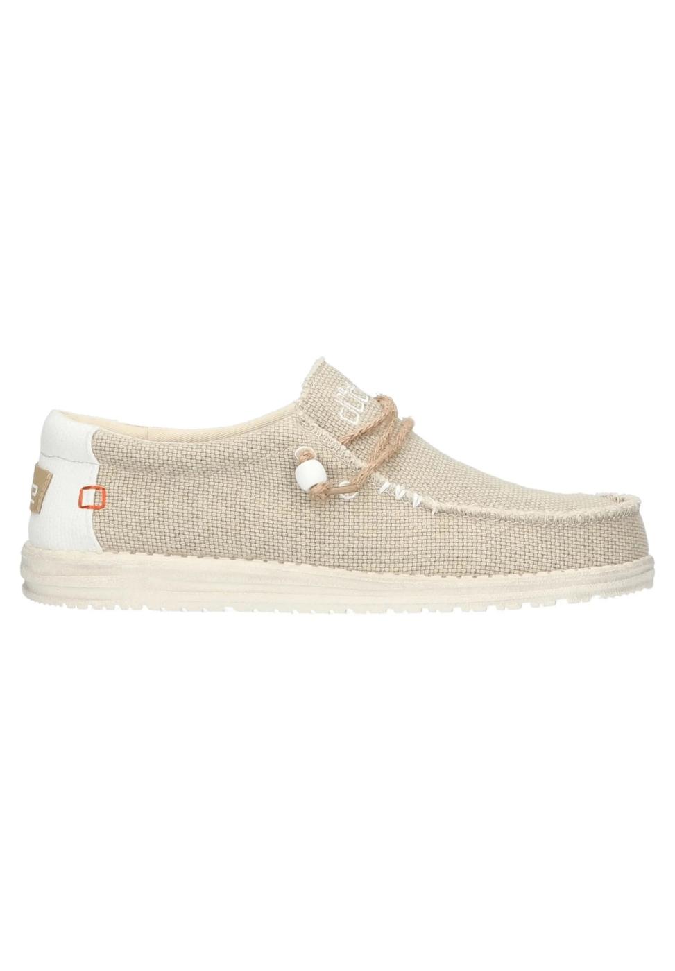 Zapatilla Hey Dude Wally Braided en Beige para Hombre