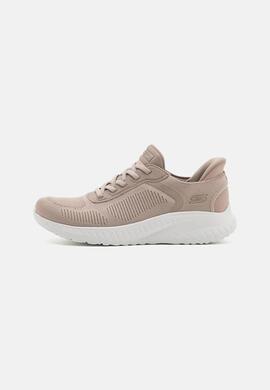 Zapatilla Skechers Bobs Squad Chaos-Current Muse Nude Mujer