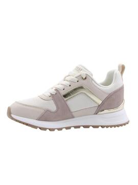 Zapatilla Skechers Runway-Posh Gal en Beige para Mujer