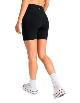 Legging Converse Wordmark Bike Short en Negro para Mujer