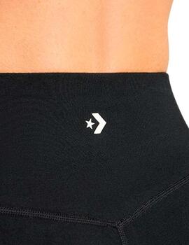 Legging Converse Wordmark Bike Short en Negro para Mujer