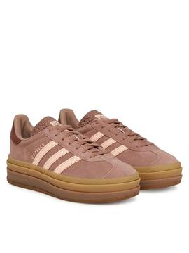 Zapatilla Adidas Gazelle Bold W en Rosa para Chicas