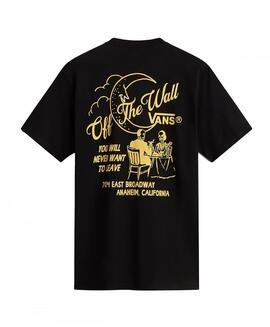Camiseta Vans Fine Dining Ss en Negro para Hombre