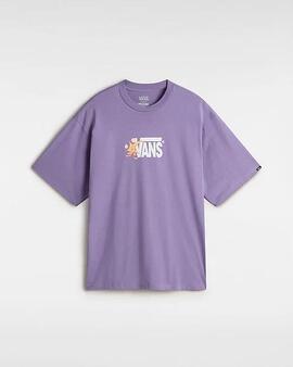 Camiseta Vans Vsuper Ss en Malva para Hombre