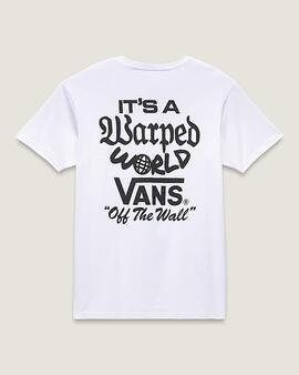 Camiseta Vans Warped World Ss