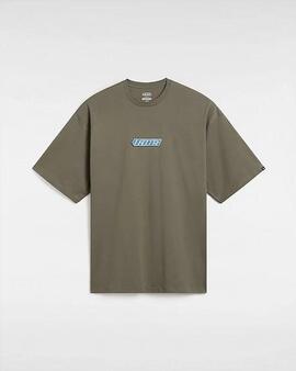 Camiseta Vans Hissterik Ss Shadow Lime