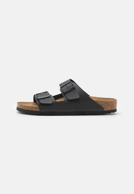 Sandalias Birkenstock Arizona Bs en Cuero Negro