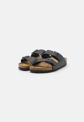 Sandalias Birkenstock Arizona Bs en Cuero Negro