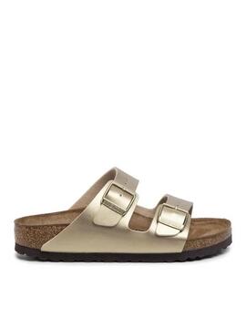 Sandalias Birkenstock Arizona Dorado para Mujer