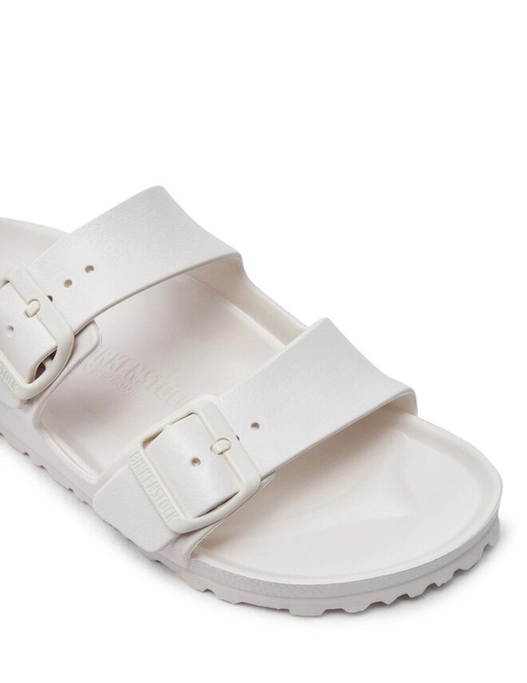 Sandalia Birkenstock Arizona Eva Eggshell en Blanco