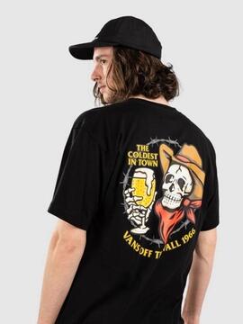Camiseta Vans Coldest In Town Ss Tee en Negro