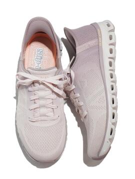 Zapatilla Skechers Glide-Step-Excite en Rosa para Chica