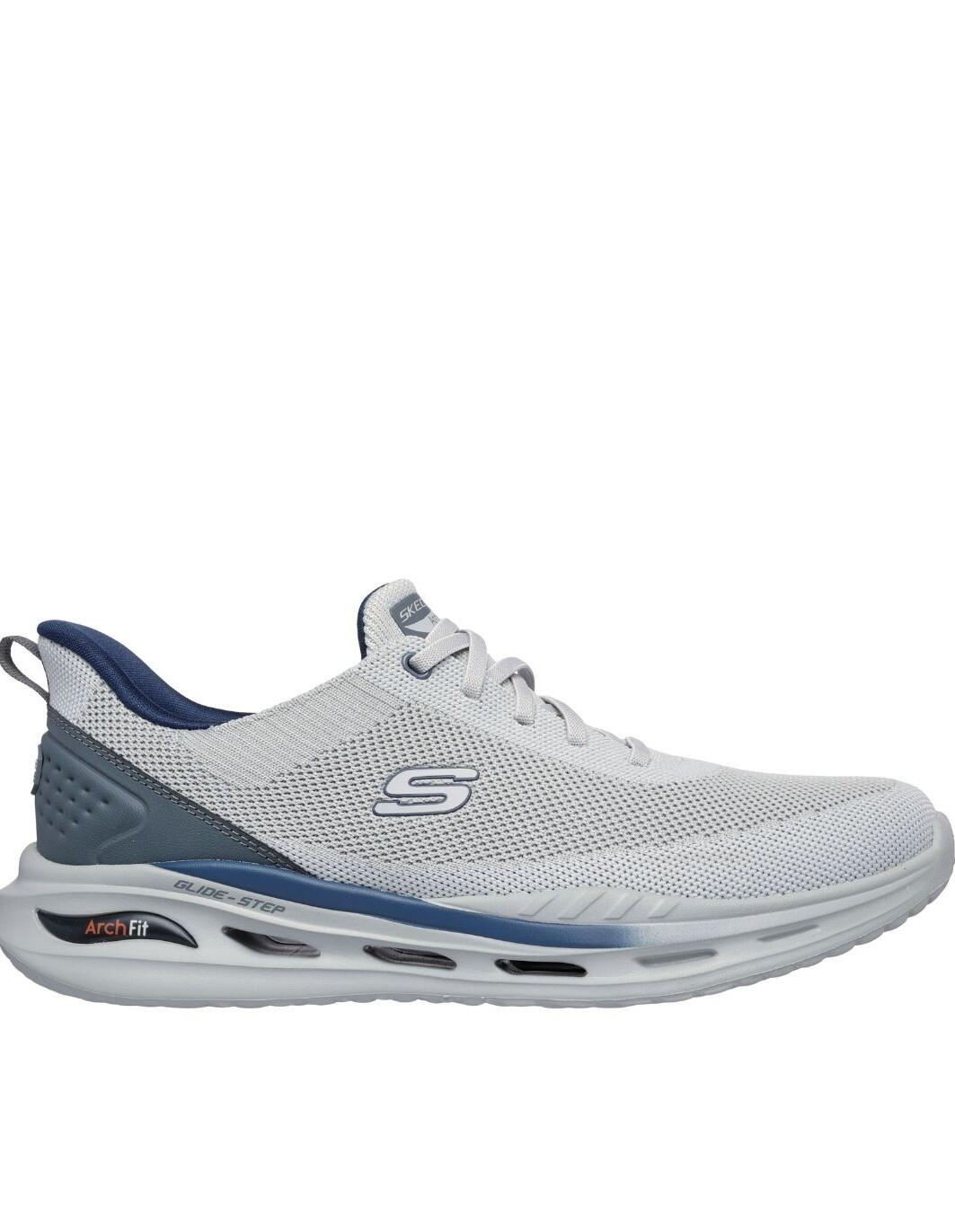 Zapatilla Skechers Arch Fit Orvan-Kincade en Gris Hombre