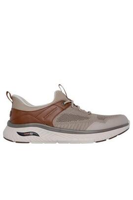 Zapatilla Skechers Arch Fit Crosser-Emeric en Marrón Hombre