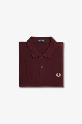 Polo Fred Perry M6000 en Granate para Hombre