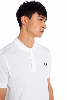 Polo Fred Perry M6000 en Blanco para Hombre