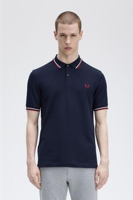 Polo Fred Perry M3600 en Negro para Hombre