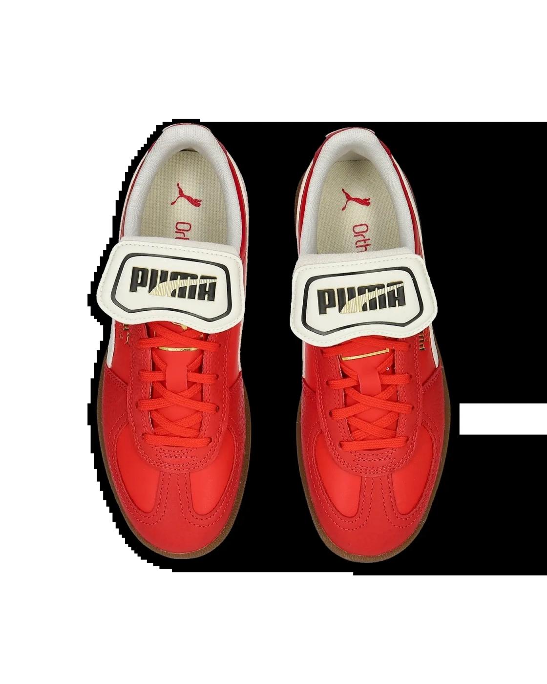 Zapatilla Palermo Premium en Rojo para Hombre