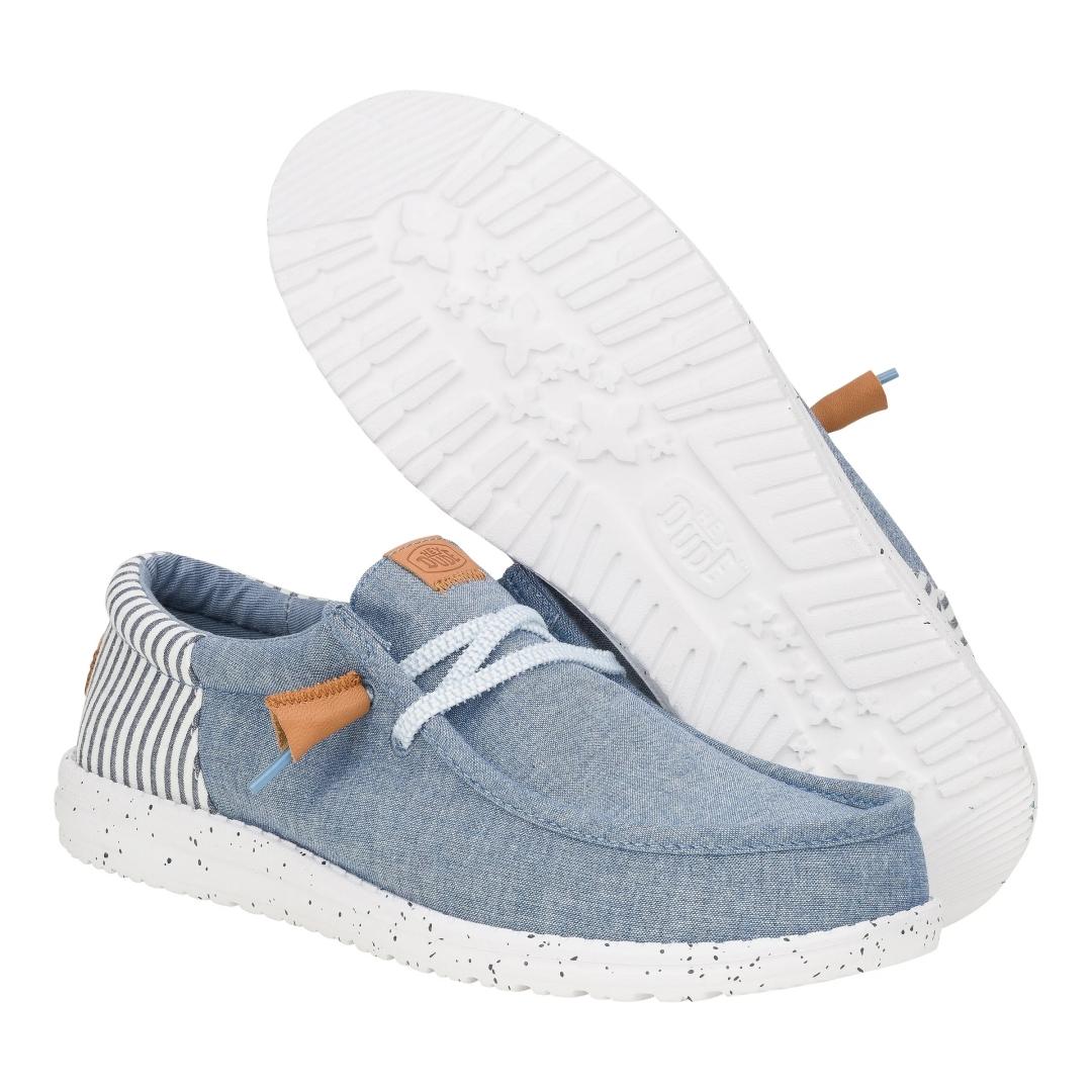 Nautico Hey Dude Wally Funk Nu Prep en Azul para Hombre