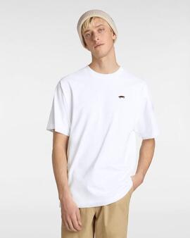 Camiseta Vans Salton Loose Ss Blanca para Hombre