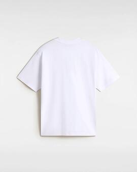 Camiseta Vans Salton Loose Ss Blanca para Hombre