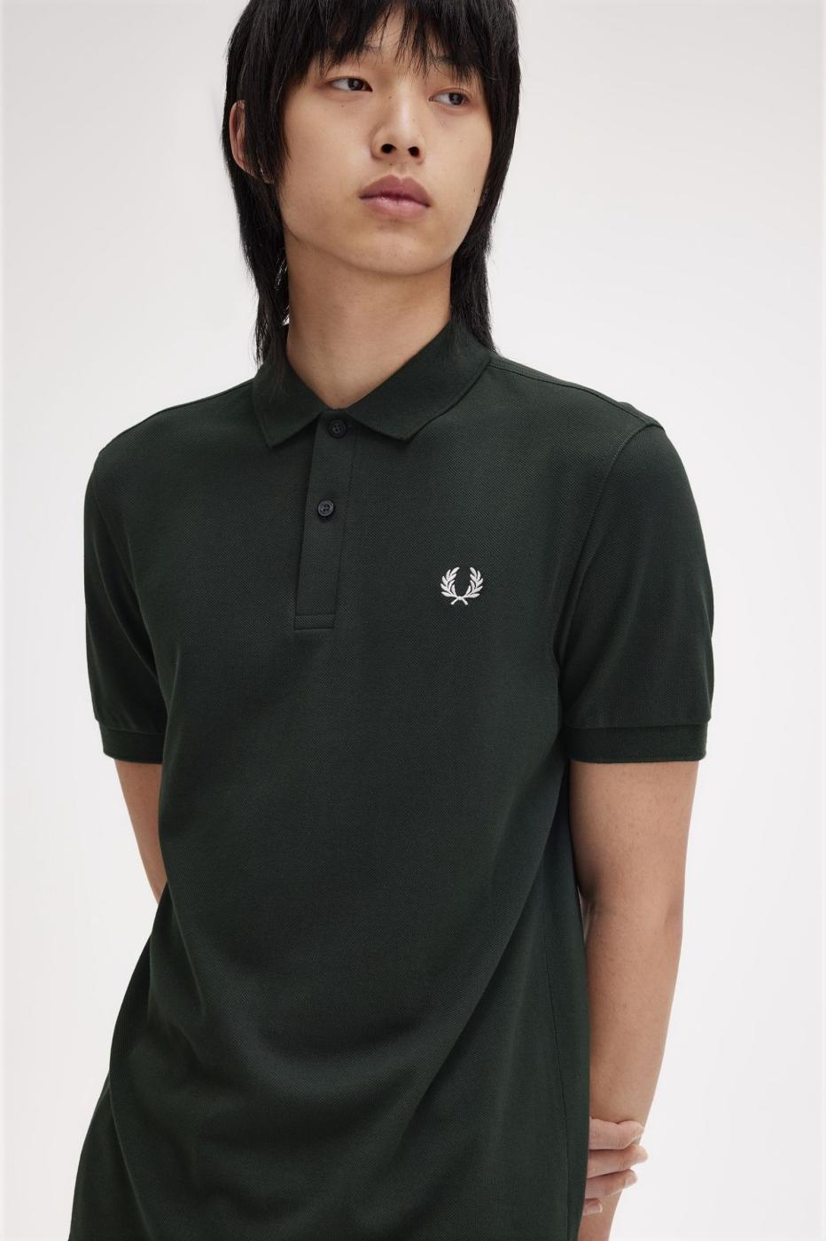 Polo Fred Perry M6000 en Verde para Hombre