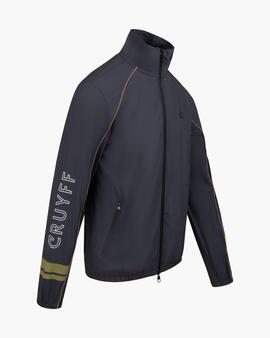 Chaqueta Cruyff Moraira Tracktop en Negro para Hombre